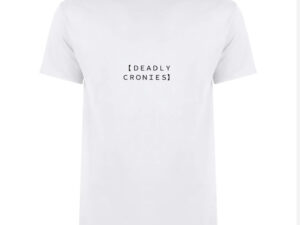 DEADLY CRONIES - BOYFRIEND TEE - WHITE
